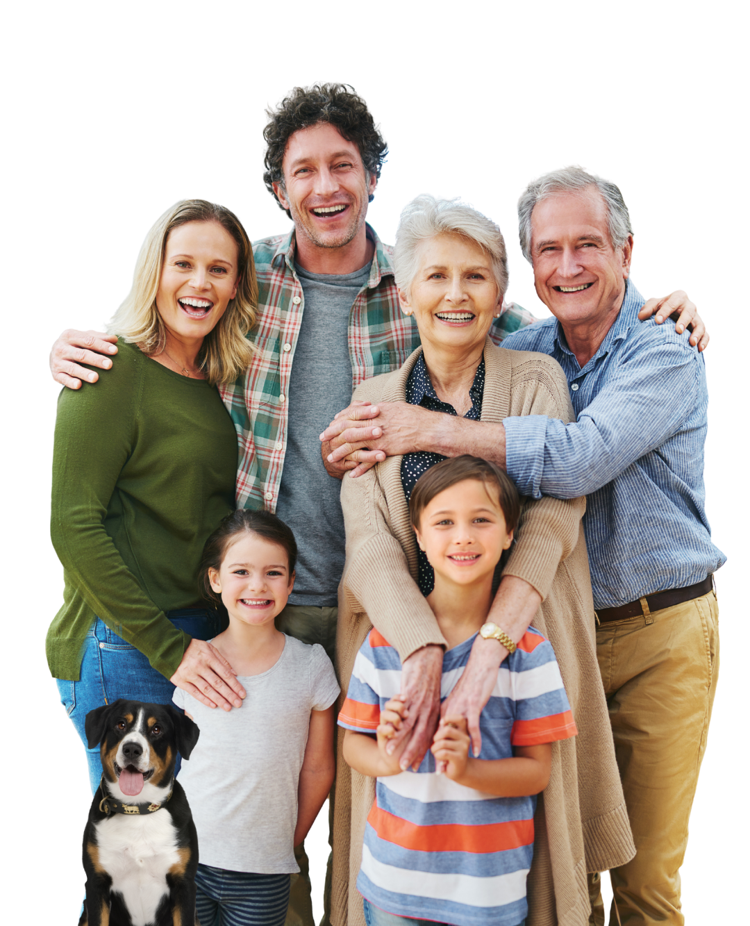 Inicio alegre familia2